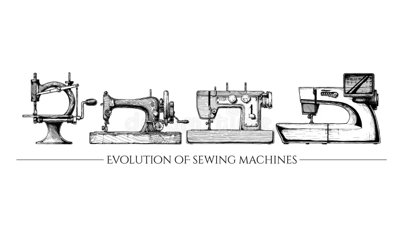 Evolução da Máquina de Costura