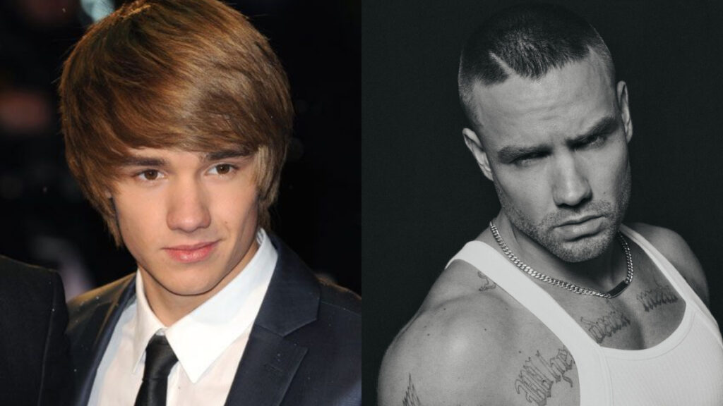 Liam Payne antes e depois